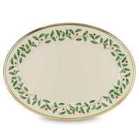 Lenox Holiday 16 Oval Platter