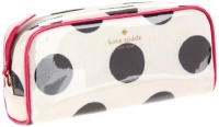 Kate Spade New York  La Pavillion Small Henrietta PWRU2309 Cosmetic Case,Black/Cream,One Size