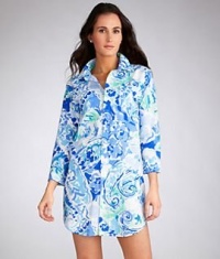 Capri 3/4 Sleeve Roll Cuff Sleepshirt