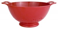 Zak Designs Colorways  3-Quart Large Colander, Red