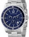 Michael Kors Men's MK8123 Silver and Blue Madison Watch