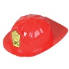 Firefighter Chief Hat Plastic Child (Set of 12)