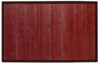 Ginsey Bamboo Wood Stepout Mat, Chocolate