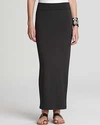 Bring boho into the boardroom with this Eileen Fisher maxi skirt, flaunting a sleek pencil silhouette for modern polish.