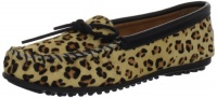 Minnetonka Women's Full Leopard Mocassin