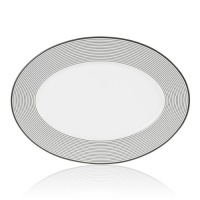 Mikasa Cheers Rings 16-Inch Oval Platter