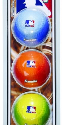 Team MLB 3Pack Foam Baseballs - Gradient