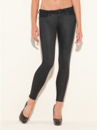 GUESS Biker Power Skinny Jeans with Rinse