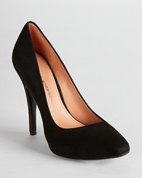 A timeless classic: Sigerson Morrison's platform pumps lend chic style with endless wearability.