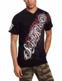 Southpole Men's V Neck Speed Graphics Tee