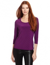 Vince Camuto Women's Allover Embellished Dolman Top