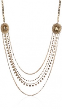 Jessica Simpson Gia Gold Layered Necklace