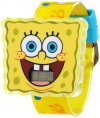 Nickelodeon Kids' SBP730 Sponge Bob Molded Icoic Head Watch