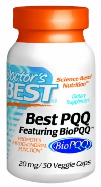 Doctor's Best PQQ Nutritional Supplement, 20 mg, 30 Count