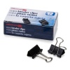 Officemate OIC Mini Binder Clips, Black, 144 Pack (12 Boxes of 1 Dozen Each) (99010)