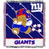 NFL New York Giants Woven Jacquard Baby Throw Blanket