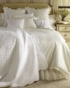 Lauren Ralph Lauren Spring Hill Bedding TWIN White Seersucker & Eyelet Comforter