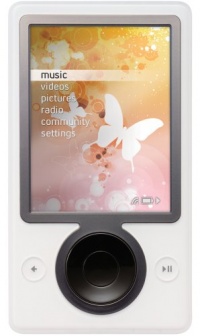 Zune 30 GB Digital Media Player (White)