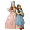 Westland Giftware Wizard of Oz Magnetic Dorothy and Glinda Salt and Pepper Shaker Set, 4-Inch