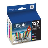 Epson DURABrite T127520 Ultra 127 Extra High-capacity Inkjet Cartridge Color Multipack-Cyan/ Magenta/ Yellow