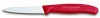 Victorinox Swiss Classic 3 1/4 Paring Knife, Spear Tip, Serrated, Red