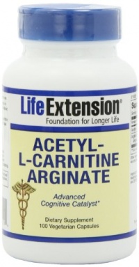 Life Extension Acetyl L-Carnitine Arginate, 100  Capsules