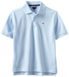 Tommy Hilfiger Boys 2-7 Ivy Polo Shirt, Capri Blue, 5/Regular