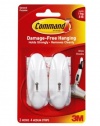 Command Medium Wire Hooks, 2-Hook