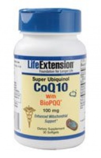 Super Ubiquinol CoQ10 with BioPQQ 100 mg 30 Softgels