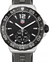 TAG Heuer Men's WAU1110.FT6024 Formula 1 Black Dial Black Rubber Strap Watch