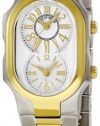 Philip Stein Women's 1TG-MWG-SSTG Signature Two-Tone Gold Plated Two-Tone Gold Bracelet Watch