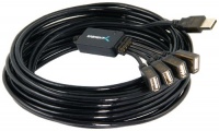 USB Active Extension cable hub boosts (32FT)