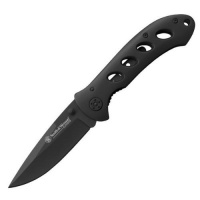 Smith & Wesson SW423B Oasis Linerlock Knife, Black