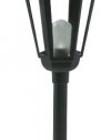 Paradise GL22768BK Low Voltage Cast Aluminum 10-Watt Halogen Savana Post Fixture, Black