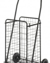 Whitmor 6307-1729-BLK Rolling Utility Cart, Black