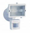 Heath/Zenith SL-5511-WH-A Compact 150-Watt Motion-Sensing Halogen Security Light, White