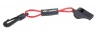 Kwik Tek W-2 Whistle With Lanyard (Red / Black)