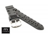 24mm Extreme Diver Rubber MODENA Rubber watch band w/ Tang Buckle