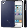 Caseology Matte Finish Slim Fit Flexible Hybrid TPU Case for Apple iPhone 4/4S (Matte Navy Blue)