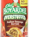 Chef Boyardee Big Overstuffed Italian Sausage Ravioli, 15-Ounce Cans (Pack of 12)