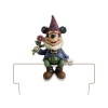 Disney Traditions designed by Jim Shore for Enesco Mickey Gnome Planter Adornment 3.75 IN