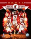 Miami Heat 2012-2013 NBA Team Composite Photo 8x10