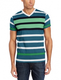 Company 81 Men's V-Neck With Engineered Stripe