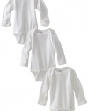 Gerber Unisex-Baby Newborn 3 Pack Longsleeve Mitten Cuff Onesies Brand