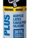 Dap 18401 Crystal Clear Alex Plus Acrylic Latex Caulk Plus Silicone 10.1-Ounce