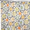 Waverly Traditions by Famous Home Fashions Pom Pom Play Confetti 100-Percent Polyester Shower Curtain