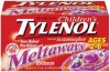 Tylenol Fever Reducer/Pain Reliever, 80 mg, Tablets, Grape Punch Flavor 30 count