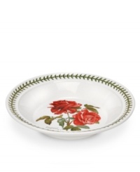 For the discerning china collector or naturalist on your gift list, the Botanic Garden rose rim soup bowl features a beautiful bloom that's finely detailed and colorfully rendered.