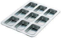 Wilton Aluminum 9-Cavity Petite Loaf Pan