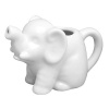 Tea and Coffee Accessories For the Coffee Connoisseur Mini Elephant Creamer 2 oz., White